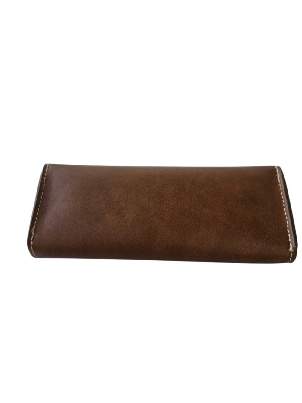 Ben Sherman Brown Leather Sunglasses Case with Contrast Stitching - Picture 7 of 7